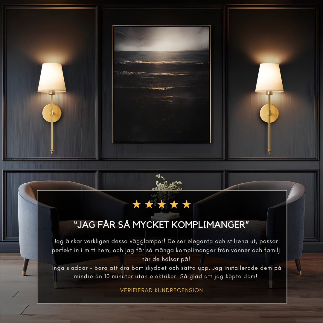 Boomi Trådlös Vägglampa