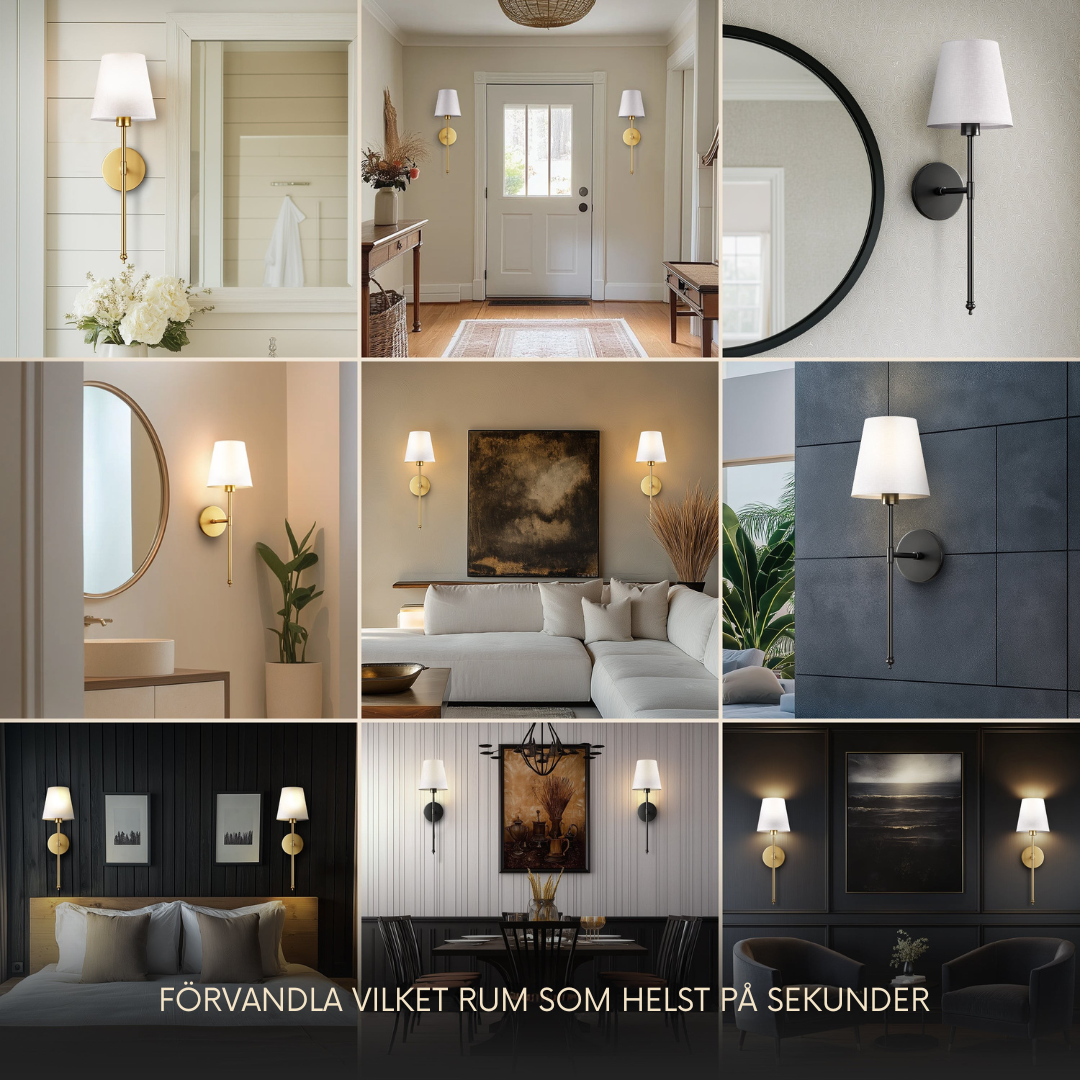 Boomi Trådlös Vägglampa
